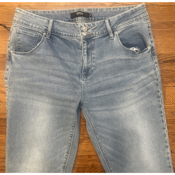 Hudson Jeans Womens Blue 14 Stretch - Picture 3 of 9